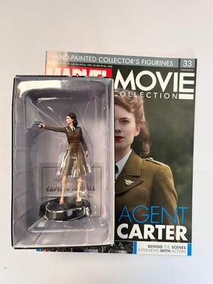 MARVEL MOVIE COLLECTION ISSUE 33 AGENT CARTER EAGLEMOSS FIGUR MODEL CPT AMERICA