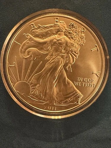 U.S. Mint American Eagle 2011 1 oz 0.999 Fine Silver Bullion Coin
