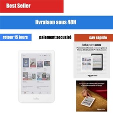 Liseuse Kobo Clara Colour Écran couleur 6" 16 Go Étanche