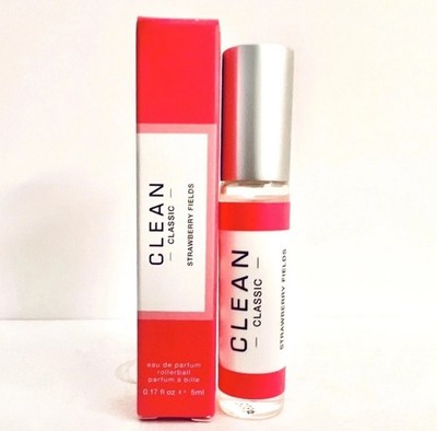 Clean Classic Strawberry Fields Eau De Parfum Mini Rollerball 5 mL NEW