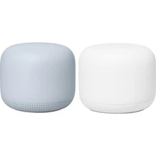 Google Wifi Mesh Router System 2 Pack Whole Home Coverage High Speed Dual Band