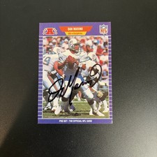 Signed Dan Marino Dolphins HOF Signed 1989 Pro Set Card #220 **READ DESCRIPTION*