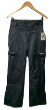Arctix 1830-00-XS Women's Ski Snowboard Cargo Pants Size XS 31" Inseam Black