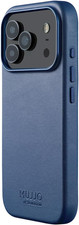 Leather Case for Iphone 17 Pro Magsafe Compatible - Monaco Blue