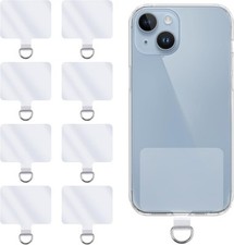 Universal Phone Tether Tabs, 8 Pcs D-Buckle Lanyard Tab Replacement...