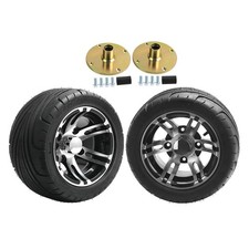 235/30-10 Street Tire Tubeless 4x110 Aluminum Rim Wheel for ATV UTV Go Kart