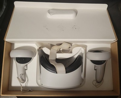 Meta Oculus Quest 2 Virtual Reality Headset 128GB  2 Controllers Handsets OG Box