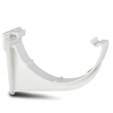 Aquaflow Half Round Guttering Fascia Bracket White