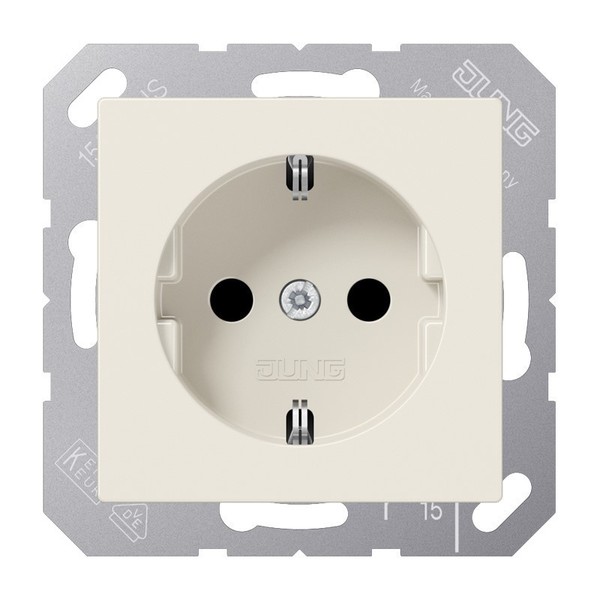Jung Schuko-Steckdose 16A 250V Aba 1520 Steckdosen ABA1520 Schuko-Steckdose-image