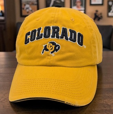 Colorado Buffaloes Buffs The Game Gold Relaxed-Fit Strapback OSFM Hat Cap 