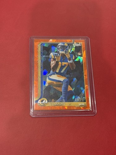 2025 Topps Chrome Sapphire Davante Adams Orange /25