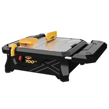 QEP 22700Q 700XT 3/4 HP Wet Tile Saw with 7 in. Blade and Table Extension
