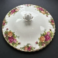 LID ONLY Royal Albert Old Country Roses Vegetable Casserole Serving Dish