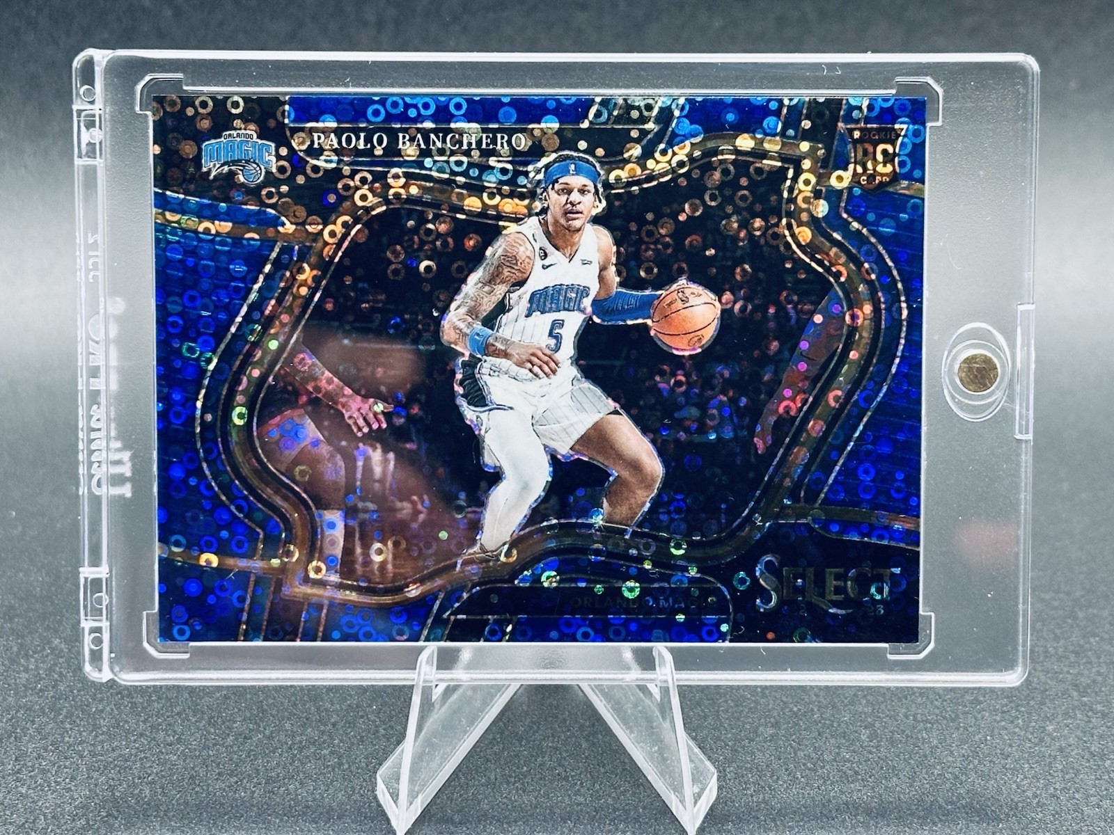 2022-23 Select #295 Courtside Blue Disco Paolo Banchero /25 (RC)
