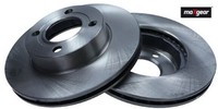 2X Bremsscheibe Maxgear 19-0997 2 Bremsscheiben Vorderachse Vorne FüR Audi
