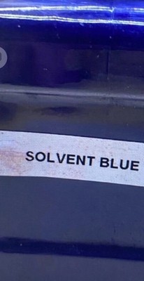 Solvent Blue  Bulk 16  oz 100% Powder for Smoke, Etc. Other Sizes Available