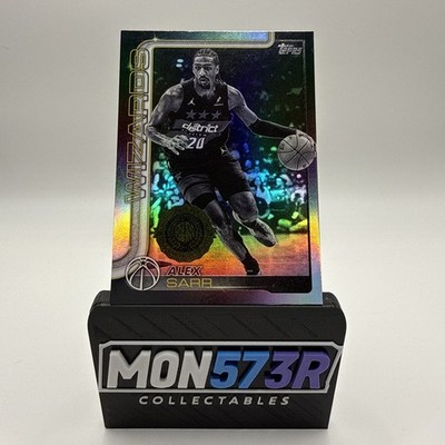 2025-26 Topps Target Flagship Alex Sarr #96 Blackout Black Friday Exclusive SP