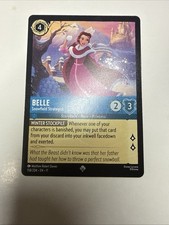 Belle - Snowfield Strategist - Super Rare Disney Lorcana Winterspell 158/204