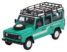 Truescale Miniatures Mini Gt 1/64 Land Rover Defender 110 1985 County Station Wa