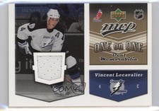 2006-07 Upper Deck MVP One on Dual Jerseys Vincent Lecavalier Olli Jokinen 0c3