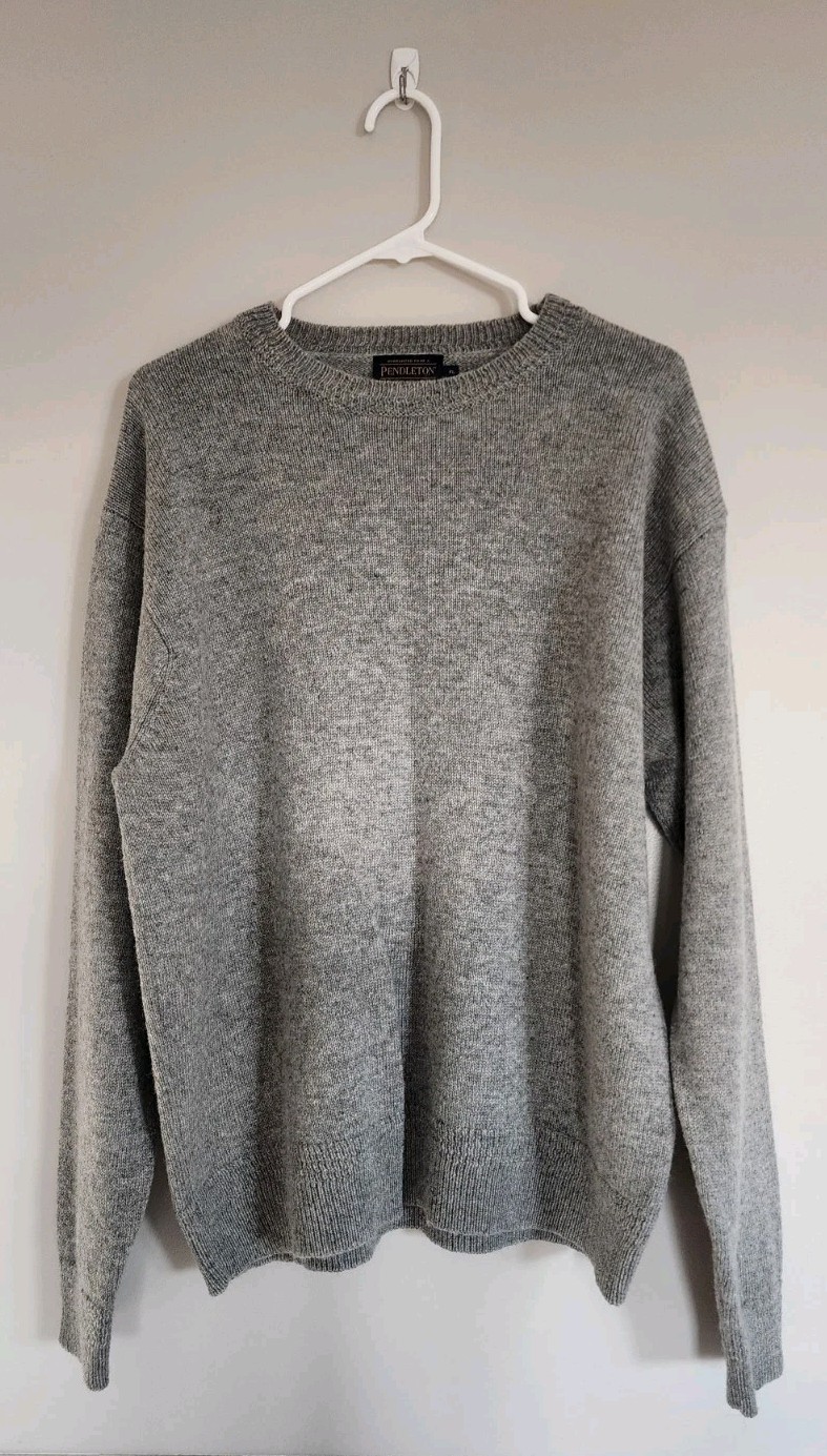 Pendleton Shetland 100% Wool Pullover Sweater Men… - image 1