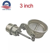 3" Exhaust Control Valve Vacuum Actuated Activated Dump Closed Style 3inch