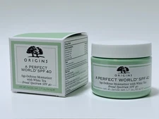 Origins A Perfect World SPF 40 Age-Defense Moisturizer with White Tea, 1.7 Fl Oz
