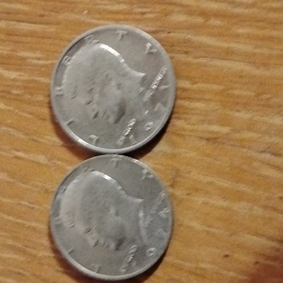 1969-D Kennedy Half Dollar 50C 40% Silver Business Strike Denver Lot of 2
