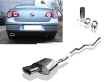 Fox Racinganlage (mit Soundrohr) VW Passat 3C inkl. CC 2.0 TDI 160x80 flachoval