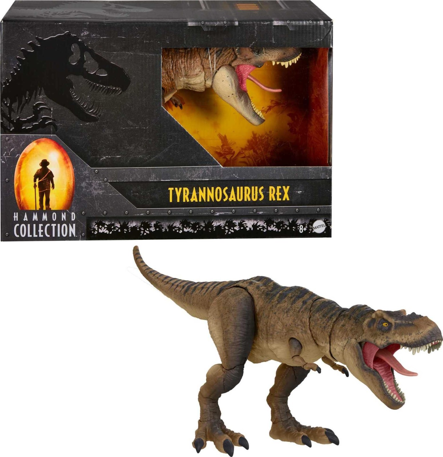 NEW Jurassic World Hammond Collection Tyrannosaurus Rex HFG66 Mattel