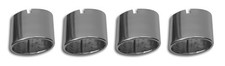 Exhaust Tips. Stock Polished Stainless Steel 4 Pc Set For 1997-2000 C5 Corvette
