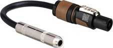 Hosa GSK-116 1/4" Female TS to Neutrik SpeakON Speaker Adaptor Cable Speak On