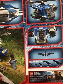 LEGO 75915 Jurassic World &ldquo;Pteranodon Capture&rdquo; 174 Pieces Ages 6-12  2015 NIB