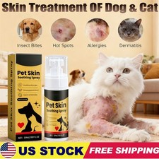 2025 New Pet Skin Treatment Spray for Dogs  Cats -Nature Soothing Solution 50ML