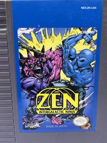 Zen : Intergalactic  Ninja NES  (Nintendo , 1993 ) Cart Only - Authentic - Clean