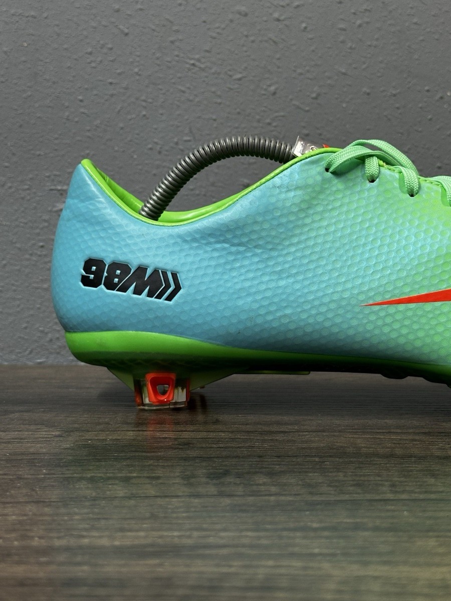 Nike Mercurial Vapor 9 FG ACC Lime Crimson 555605-380 Men's Size