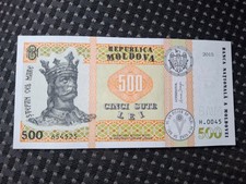 500  lei 2015 Moldova UNC