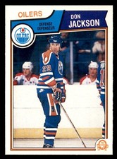 1983-84 O-Pee-Chee - Don Jackson #33 (RC) MINT
