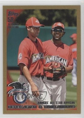 2010 Topps Update Checklist Gold /2010 Derek Jeter Elvis Andrus #US-57 HOF 1dm4