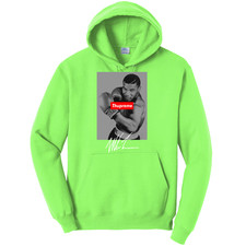 NEW RETRO KINGS THUPREME SIGNATURE NEON GREEN Hoodie SMALL-4XLARGE MADE IN USA
