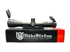 NIKKO TARGET-MASTER 1" 2.5-10X42 MIL DOT SCOPE.