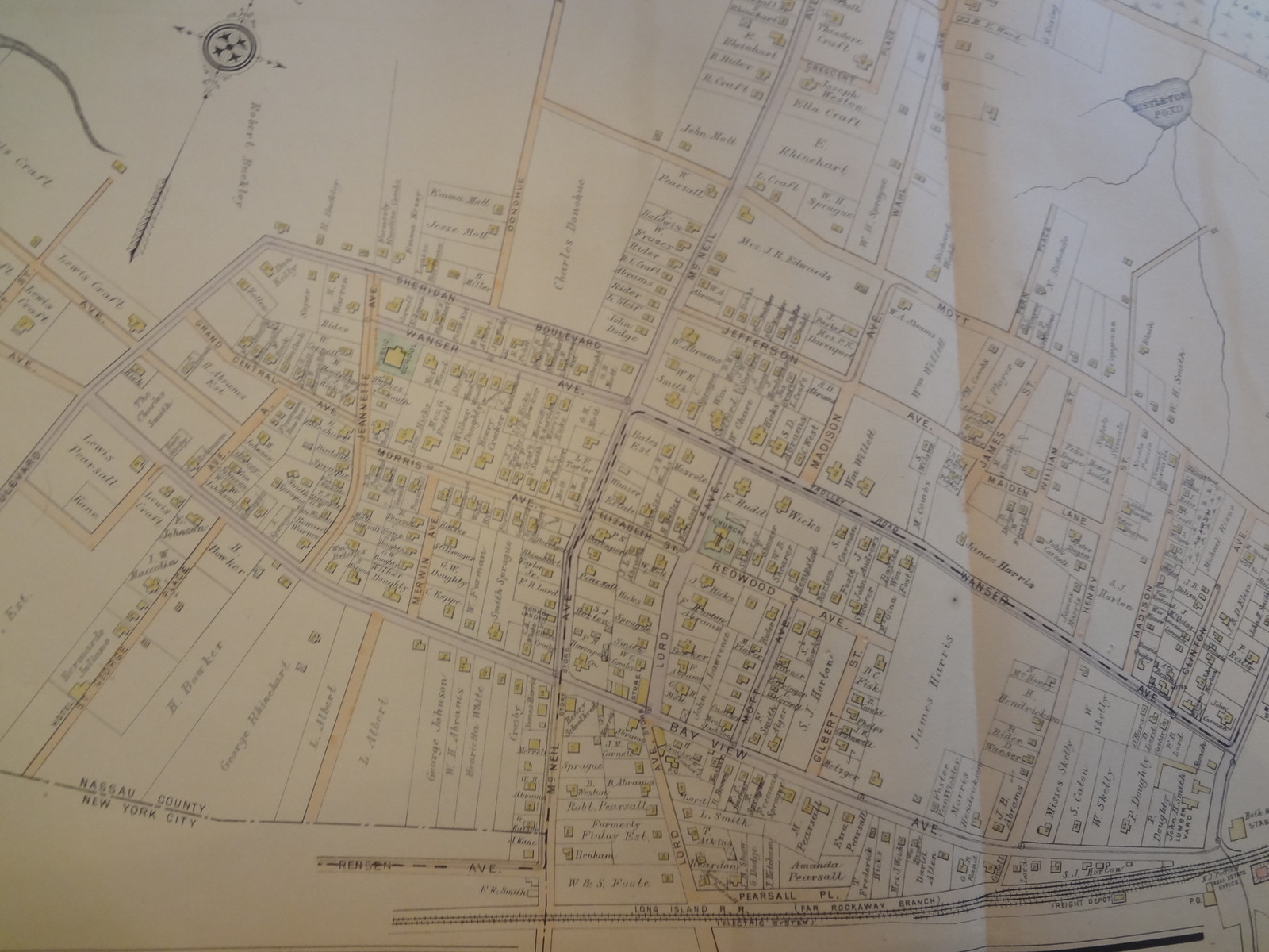 1906 Long Island Inwood Manhasset Thomaston Nassau Atlas Map LIRR eBay
