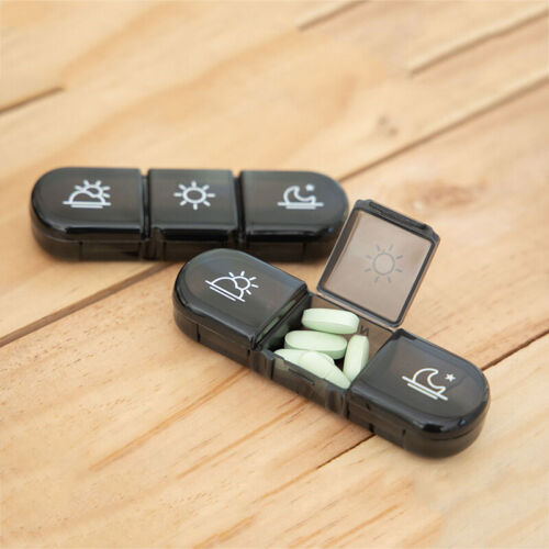 7 Day Weekly Pill Box Organiser Medicine Tablet Storage Dispenser Case Box AM PM - Picture 10 of 19