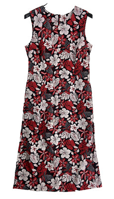 Lori by AM Casuals Floral Women's Long Sleeveless Dress Size 14