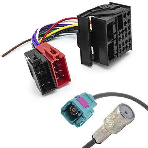 Adapter Universe Adattatore antenna radio autoveicolo ISO quadlock presa (z4X)