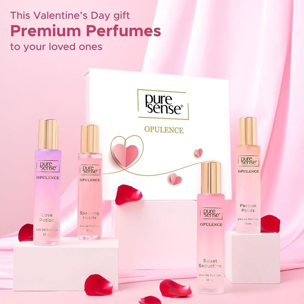 PureSense Opulence Perfume Gift Set (Hearts Sweet Passion