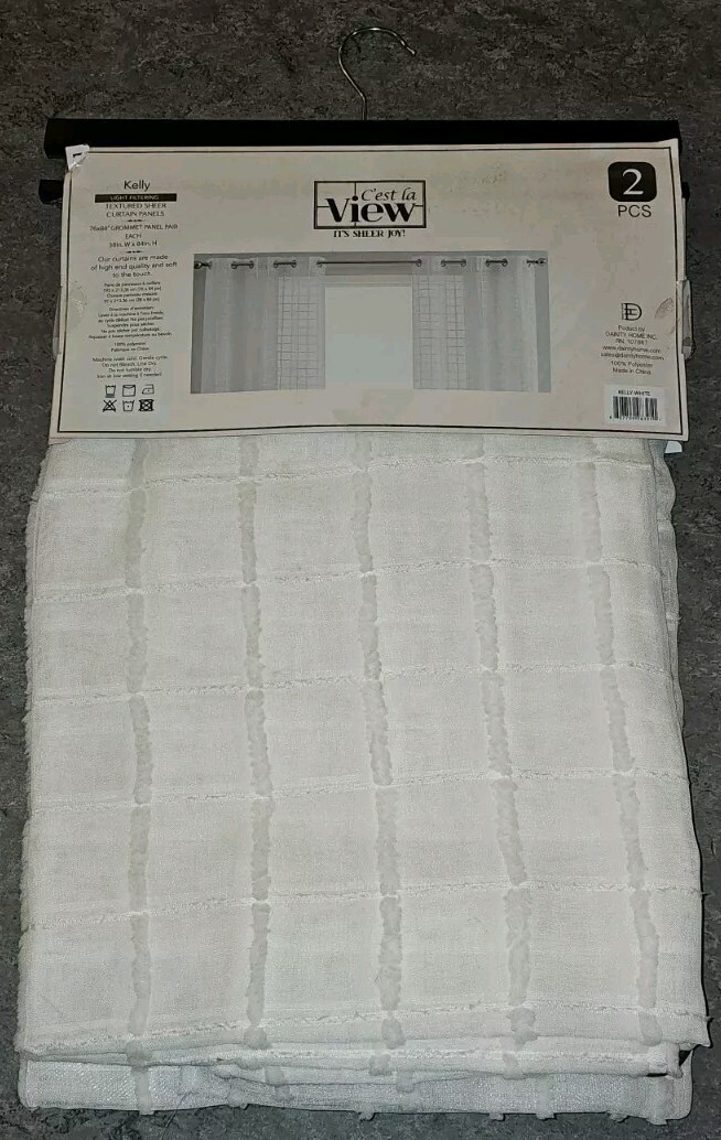 Dainty Home 107867 Kelly Light Filtering C'est LA View 76x84