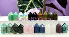 Wholesale Lot 22 Pcs Mix Crystals Tower Point Crystal Healing