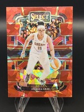2024 Panini WNBA Select Concourse #51 Allisha Gray Red Ice Prizm