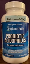 Probiotic Acidophilus 100 Million Live Cultures 250 TABLETS Digestive 9/2027